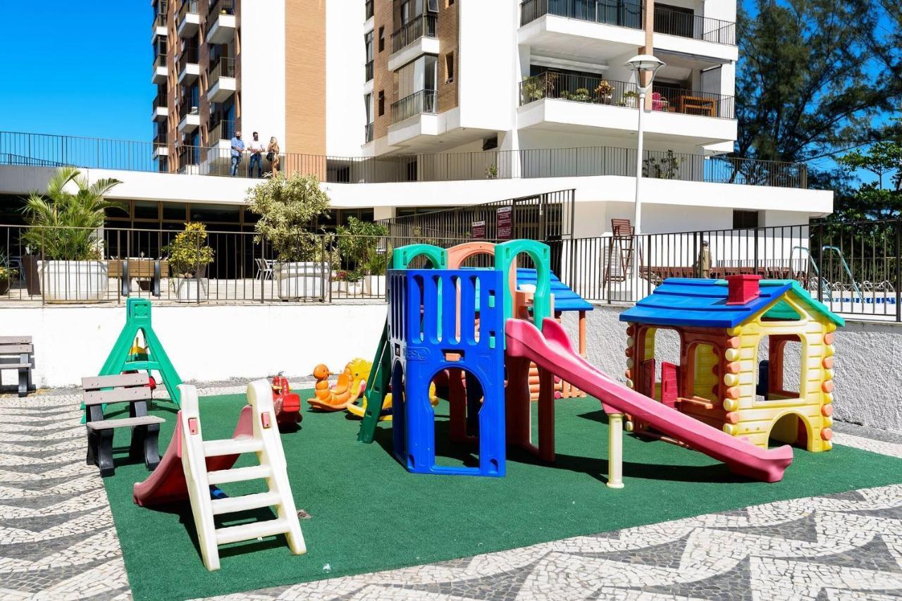 Omar Do Rio - Lc 1203 Moderno 2Qts Beira-Mar, Com Vista E Piscina, Academia, Quadra De Esportes E Smart Tv Lejlighed Rio de Janeiro Eksteriør billede